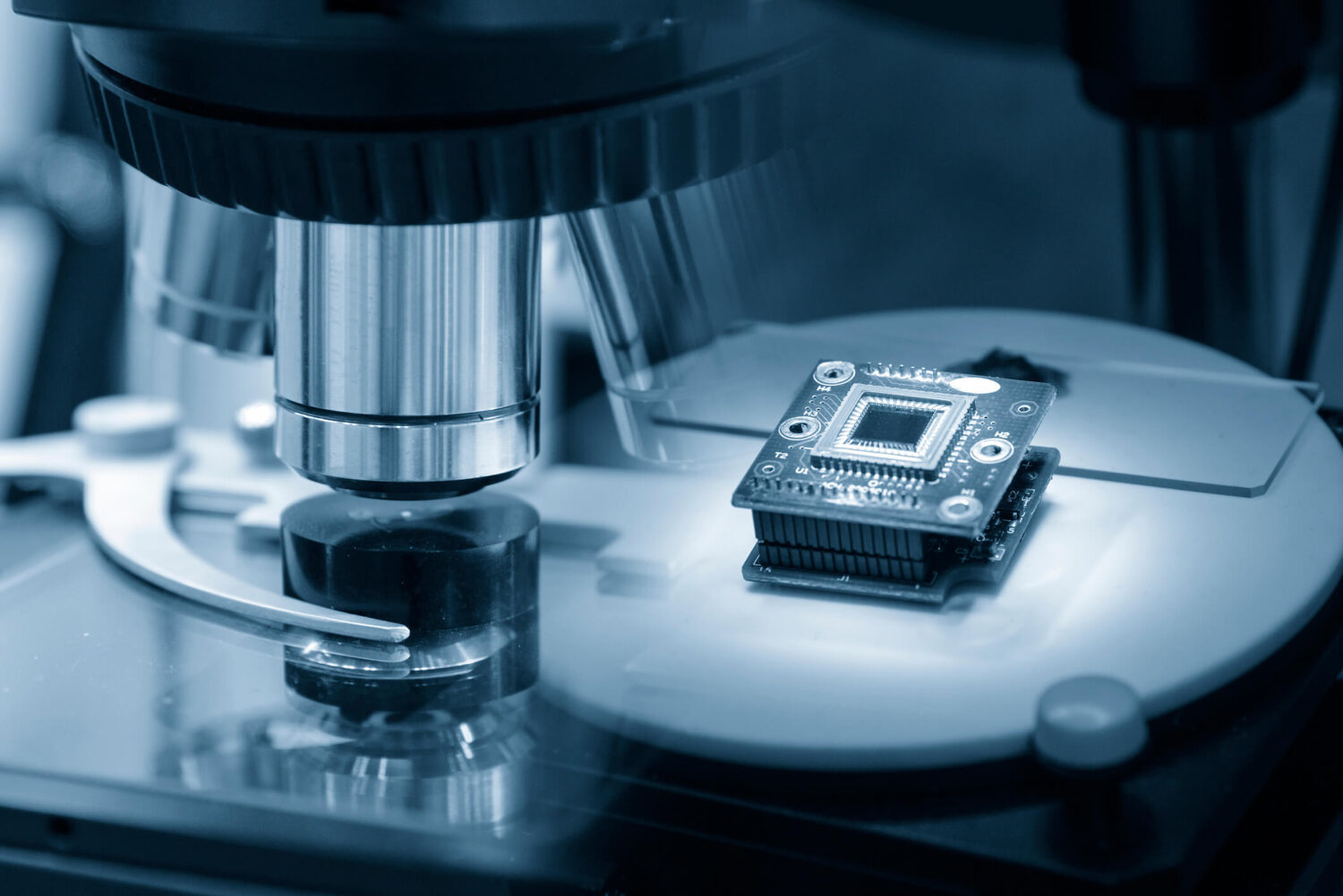 microscope head semiconductor inspection